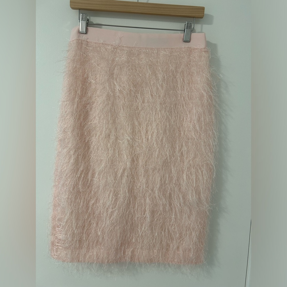 Light pink tassel skirt